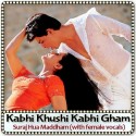 kabhi khusi kabhi gham female song mp3